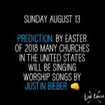 Justin Bieber as Worship Leader?!?!